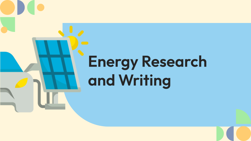 energy-research-and-writing