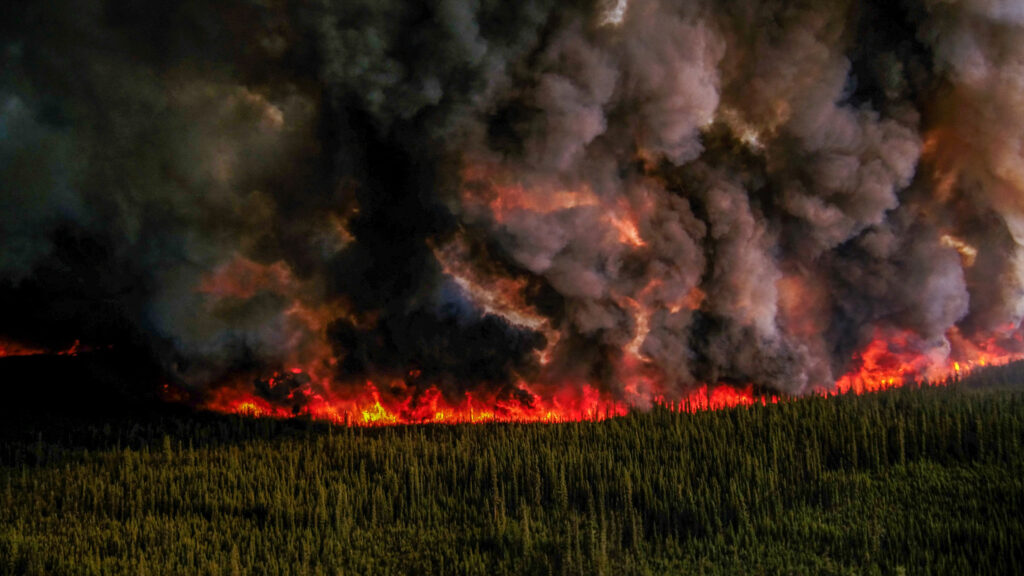 Canada Wildfires Headed for Record, While Smoke Forces Northern US Indoors