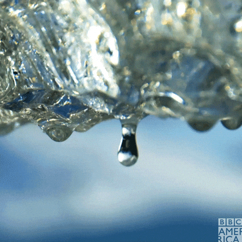 dripping water